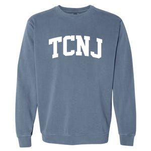 TCNJ Athletic Arch College University Garment-Dyed Sweatshirt