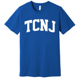 TCNJ Athletic Arch College University Premium T-Shirt