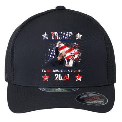 Trump Assassination Attempt 2024 Flexfit Unipanel Trucker Cap