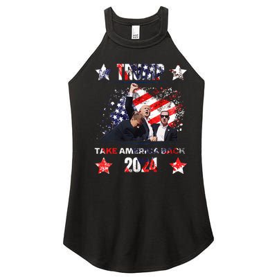 Trump Assassination Attempt 2024 Women's Perfect Tri Rocker Tank