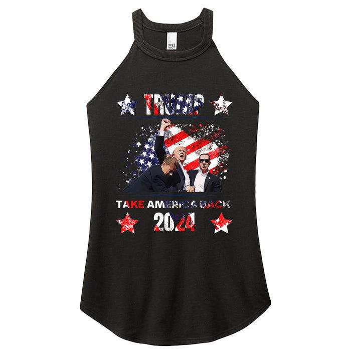 Trump Assassination Attempt 2024 Women's Perfect Tri Rocker Tank