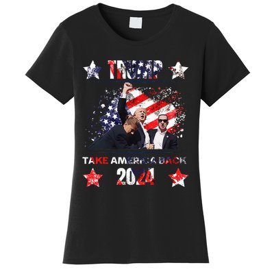 Trump Assassination Attempt 2024 Women's T-Shirt