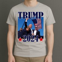Trump Assassination Attempt Iconic 2024 T-Shirt