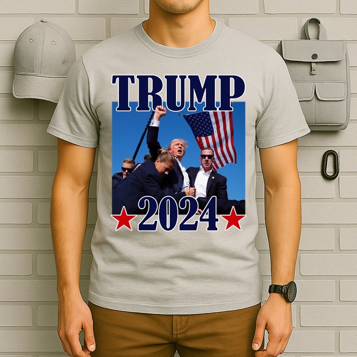 Trump Assassination Attempt Iconic 2024 T-Shirt