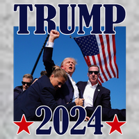 Trump Assassination Attempt Iconic 2024 T-Shirt