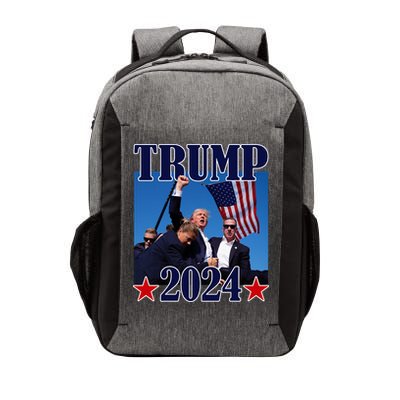 Trump Assassination Attempt Iconic 2024 Vector Backpack