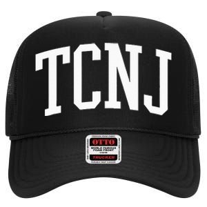 TCNJ Athletic Arch College University @ Alumni High Crown Mesh Back Trucker Hat