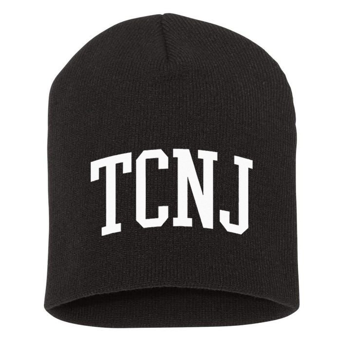 TCNJ Athletic Arch College University @ Alumni Short Acrylic Beanie