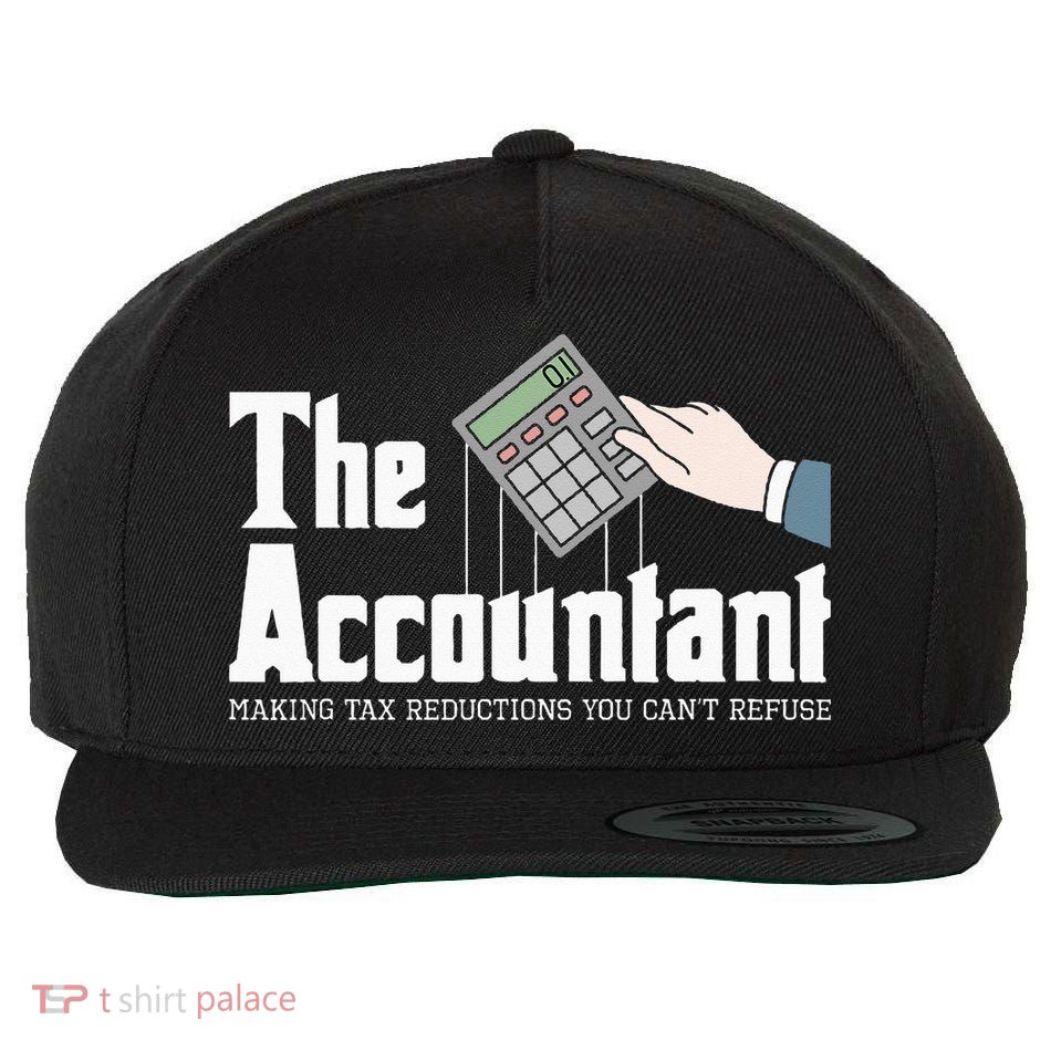 The Accountant Auditor Bookkeeper Bookkeeping Taxation Wool Snapback Cap