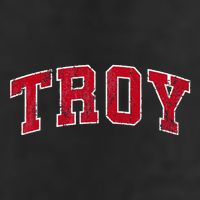 Troy Alabama Al Vintage Sports Design Red Design Hat