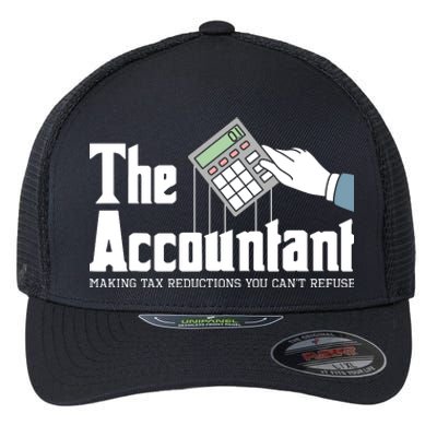 The Accountant Auditor Bookkeeper Bookkeeping Taxation Flexfit Unipanel Trucker Cap