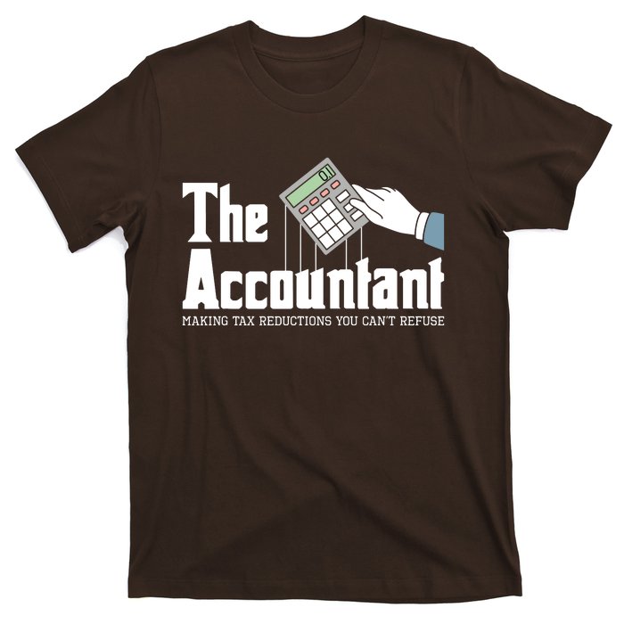 The Accountant Auditor Bookkeeper Bookkeeping Taxation T-Shirt