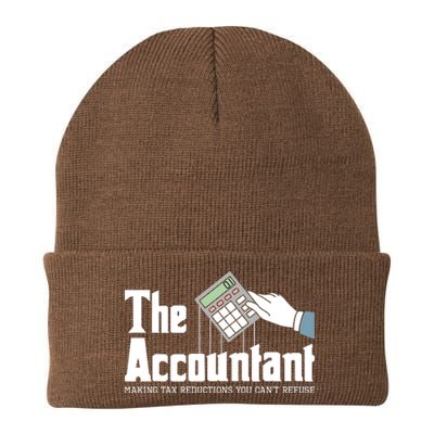 The Accountant Auditor Bookkeeper Bookkeeping Taxation Knit Cap Winter Beanie