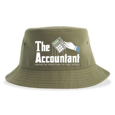 The Accountant Auditor Bookkeeper Bookkeeping Taxation Sustainable Bucket Hat