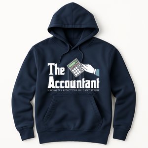 The Accountant Auditor Bookkeeper Bookkeeping Taxation Hoodie