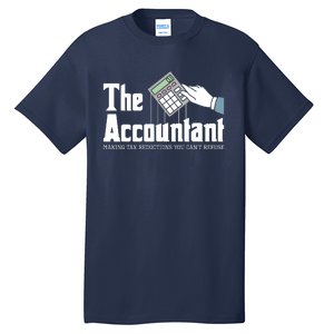 The Accountant Auditor Bookkeeper Bookkeeping Taxation Tall T-Shirt