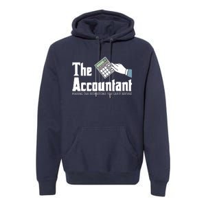 The Accountant Auditor Bookkeeper Bookkeeping Taxation Premium Hoodie