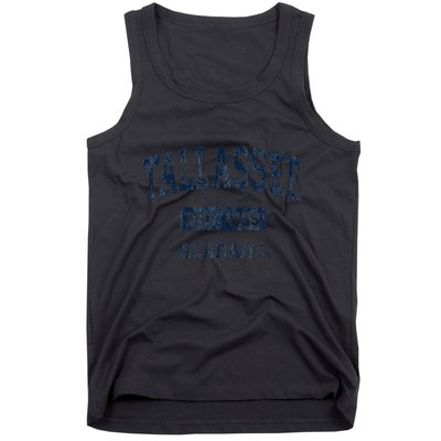 Tallassee Alabama Al Vintage Established Tank Top
