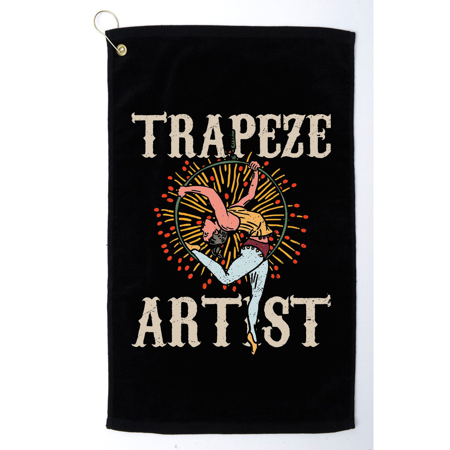Trapeze Artist Acrobat Carnival Theme Circus Staff Costume Golf Towel