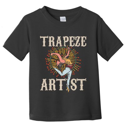 Trapeze Artist Acrobat Carnival Theme Circus Staff Costume Toddler T-Shirt