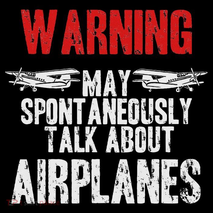 Talk About Airplanes Funny Pilot And Aviation Full-Length Apron With Pockets