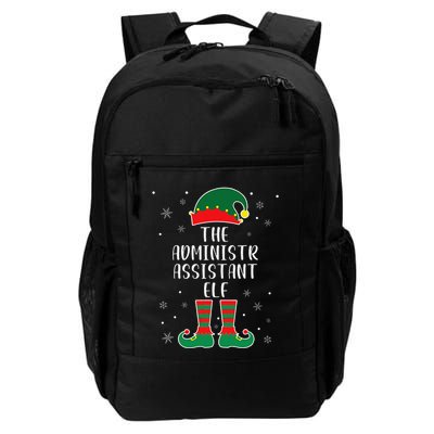 The Administrative Assistant Elf Family Matching Christmas Daily Commute Backpack