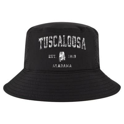 Tuscaloosa Alabama Al Vintage Athletic Sports Design Cool Comfort Performance Bucket Hat