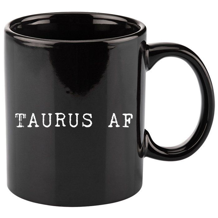Taurus AF April May Birthday 11oz C Handle Ceramic Mug
