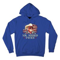 Trump Assassination Attempt You Missed Twice Hoodie