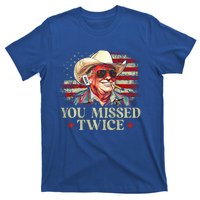 Trump Assassination Attempt You Missed Twice T-Shirt