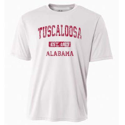 Tuscaloosa Alabama Al Vintage Athletic Sports Design Cooling Performance Crew T-Shirt