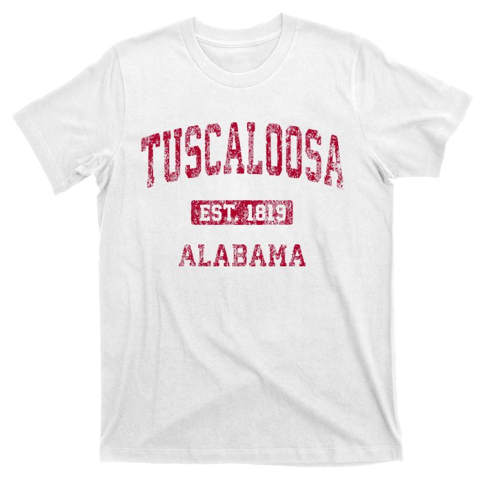 Tuscaloosa Alabama Al Vintage Athletic Sports Design T-Shirt