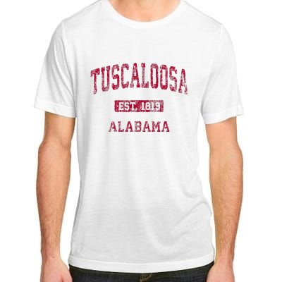 Tuscaloosa Alabama Al Vintage Athletic Sports Design Adult ChromaSoft Performance T-Shirt