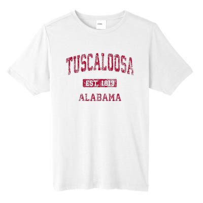 Tuscaloosa Alabama Al Vintage Athletic Sports Design Tall Fusion ChromaSoft Performance T-Shirt