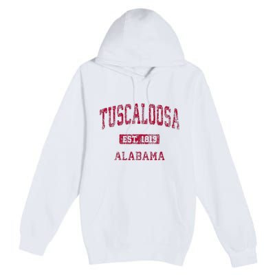 Tuscaloosa Alabama Al Vintage Athletic Sports Design Premium Pullover Hoodie