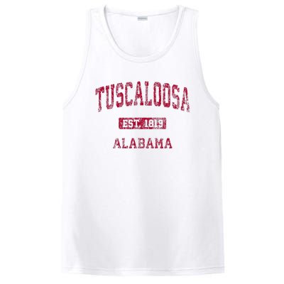 Tuscaloosa Alabama Al Vintage Athletic Sports Design PosiCharge Competitor Tank