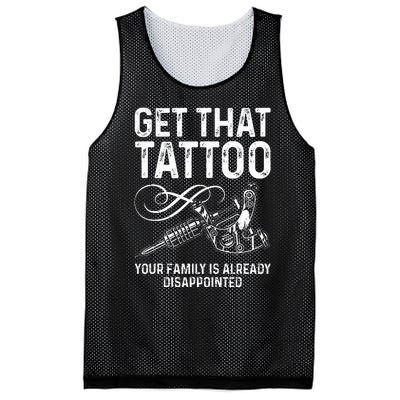 Tattoo Artist Art For Women Tattoo Lover Tattoo Artist Mesh Reversible Basketball Jersey Tank