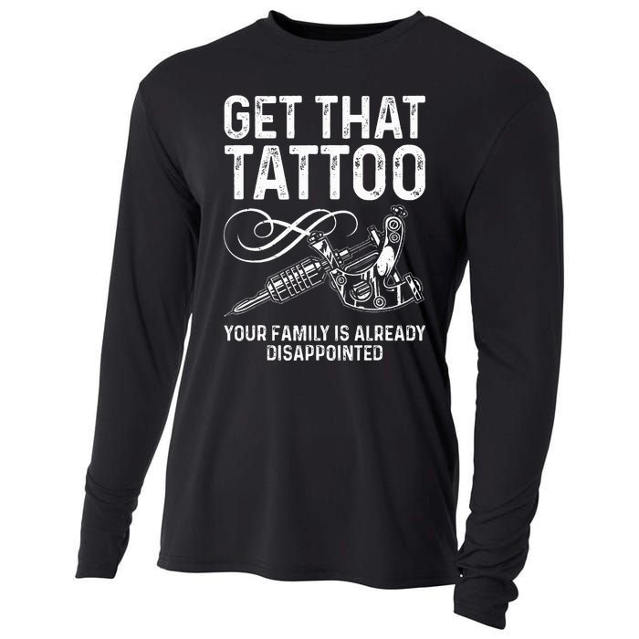 Tattoo Artist Art For Women Tattoo Lover Tattoo Artist Cooling Performance Long Sleeve Crew