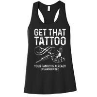 Tattoo Artist Art For Women Tattoo Lover Tattoo Artist Women's Racerback Tank