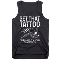 Tattoo Artist Art For Women Tattoo Lover Tattoo Artist Tank Top