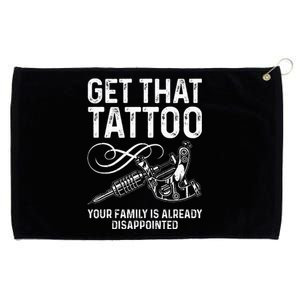 Tattoo Artist Art For Women Tattoo Lover Tattoo Artist Grommeted Golf Towel