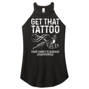 Tattoo Artist Art For Women Tattoo Lover Tattoo Artist Women's Perfect Tri Rocker Tank