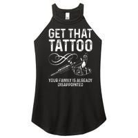 Tattoo Artist Art For Women Tattoo Lover Tattoo Artist Women's Perfect Tri Rocker Tank