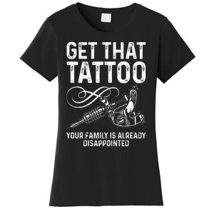 Tattoo Artist Art For Women Tattoo Lover Tattoo Artist Women's T-Shirt