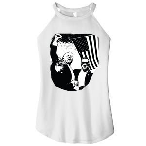 Trump Assassination Attempt Photo 2024 Women's Perfect Tri Rocker Tank