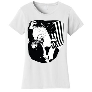 Trump Assassination Attempt Photo 2024 Women's T-Shirt