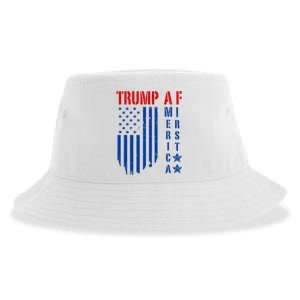 Trump Af America First Ultra Maga Republican Military Voter Sustainable Bucket Hat