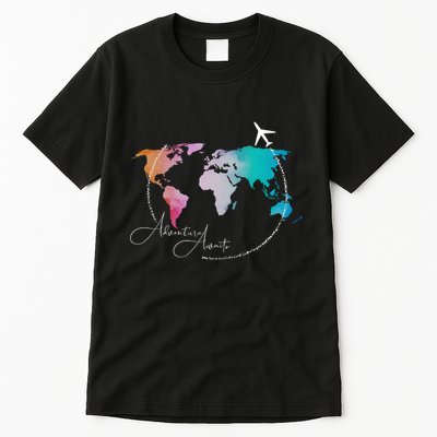 Traveler Adventure Artist Travel Lover Tall T-Shirt