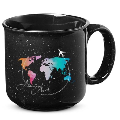 Traveler Adventure Artist Travel Lover 15oz Campfire Ceramic Mug