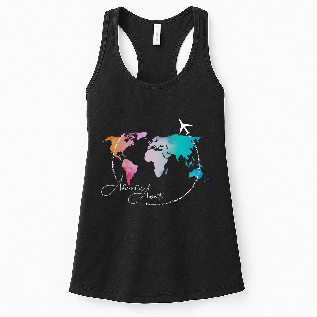 Traveler Adventure Artist Travel Lover Womens Tank Top